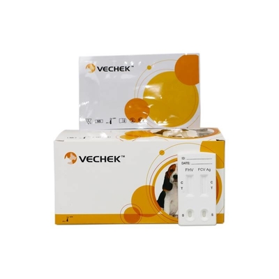 Antigen Combo Rapid Test untuk Feline Herpesvirus Antigen Feline Calicivirus Antigen