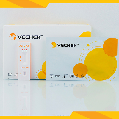 ASFV Antigen Rapid Test Cassette Serum / Plasma / Tissue Porcine Test Kit 10 Menit