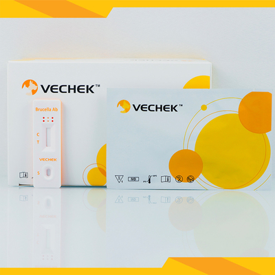 Bovine And Sheep Brucella Antibody Rapid Test Cassette Whole Blood / Serum / Plasma