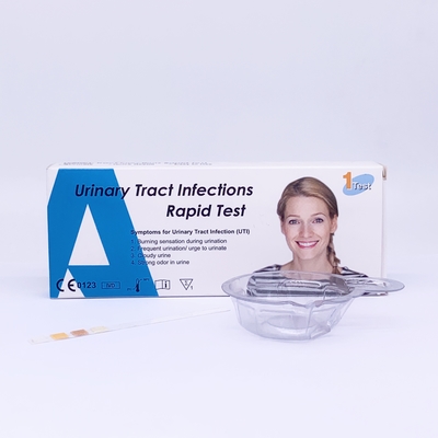 Reagen Biokimia 1 Menit, Strip Tes Infeksi Urine U031-04H