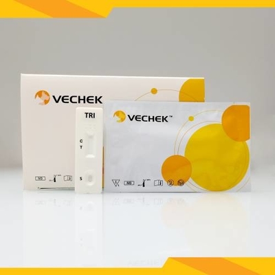 Kaset Tes Cepat Antibodi TRI Whole Blood / Serum / Plasma Spesimen