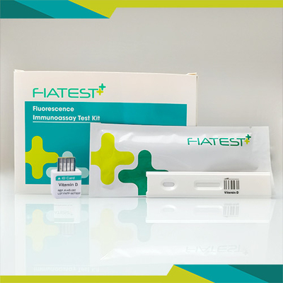 D2+D3 Serum Plasma Vitamin D Uji Kaset Fluoresensi Metode Immunoassay