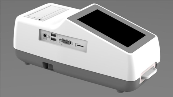 Fluorescence Immunoassay Analyzer (Handheld), deteksi pancaran fluoresensi, interaksi antigen-antibodi