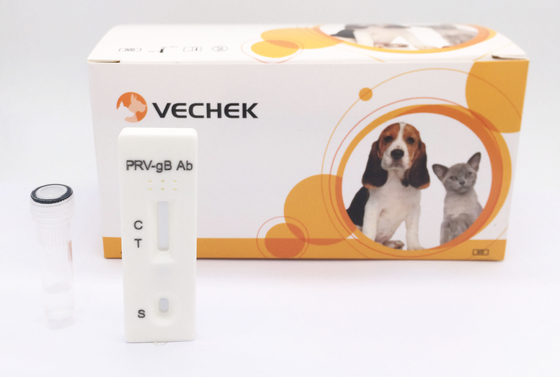 Porcine Home Test Kit Pseudorabies gB Antibodi Dengan Waktu Simpan 24 Bulan
