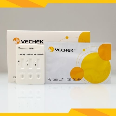 CHW Antigen / Ehrlichia / Lyme IgG/IgM Antibodi Combo Rapid Test